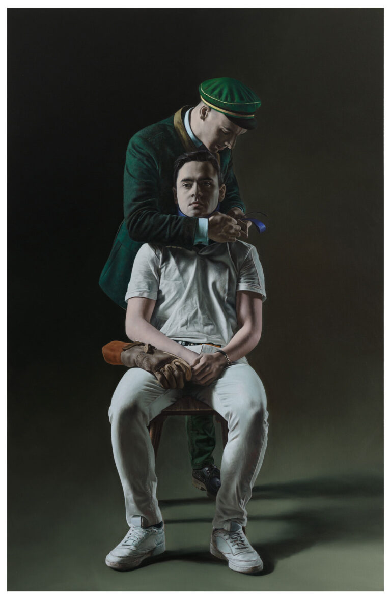 Der Dienst | 2023 | Öl auf Leinwand