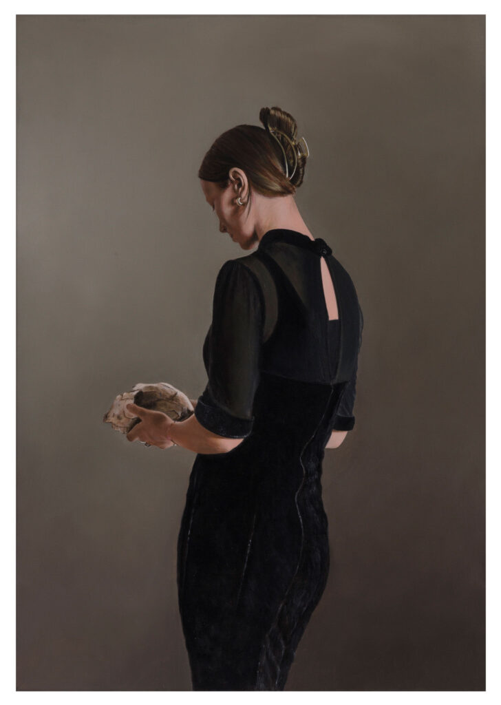 Der Fund | 2025 | Öl auf Leinwand | 100 x 70 cm