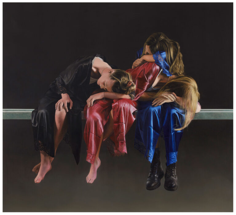 Der Schlaf | 2024 | Öl auf Leinwand, 160 x 175 cm