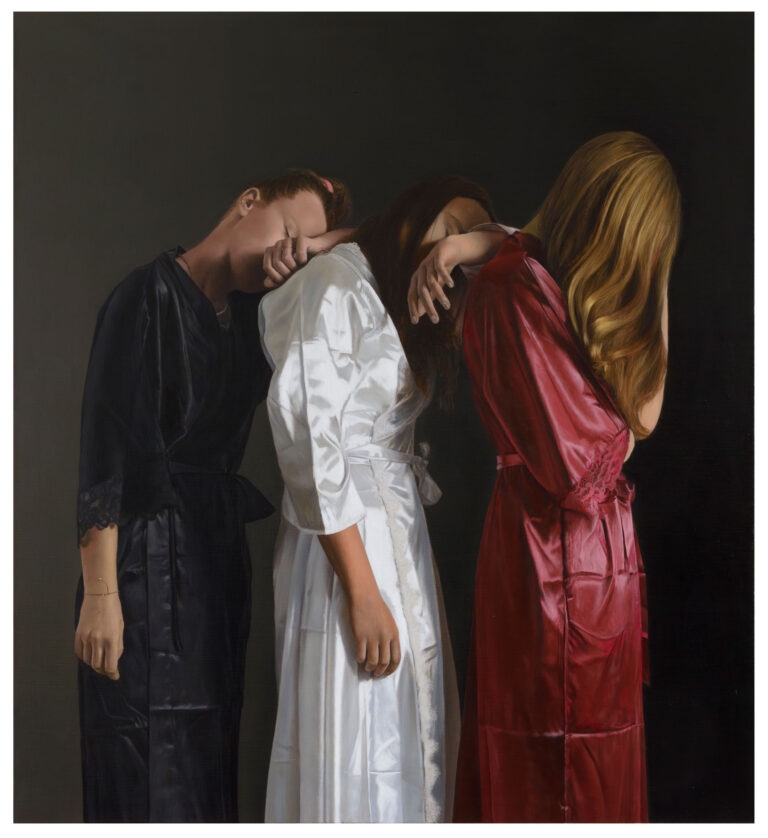 Die Passage | 2024 | Öl auf Leinwand, 130 x 120 cm